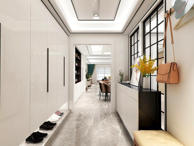 普通住宅玄关室内装修设计 实用与美观的结合