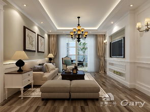 83平美式经典三居 宝山区当代高邸莫先生雅居装修实景赏析